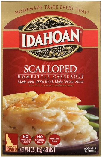 IDAHOAN SCALLOPED HOMESTYLE CASSEROLE (image for) IDAHOAN SCALLOPED HOMESTYLE CASSEROLE