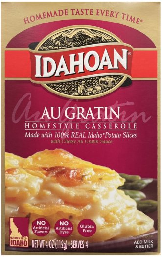 IDAHOAN AU GRATIN HOMESTYLE CASSEROLE (image for) IDAHOAN AU GRATIN HOMESTYLE CASSEROLE
