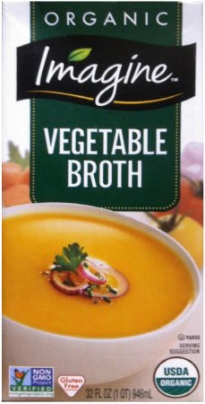 IMAGINE ORGANIC VEGETABLE BROTH (image for) IMAGINE ORGANIC VEGETABLE BROTH