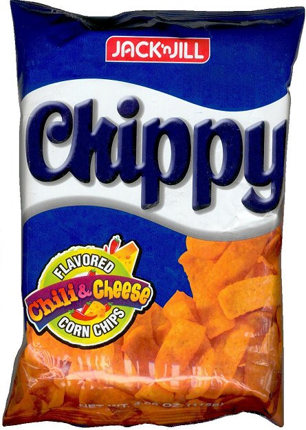 JACK'N JILL CHIPPY CHILI & CHEESE FLAVORED CORN CHIPS (image for) JACK'N JILL CHIPPY CHILI & CHEESE FLAVORED CORN CHIPS