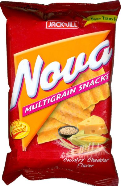 JACK'N JILL NOVA MULTIGRAIN SNACKS COUNTRY CHEDDER FLAVOR (image for) JACK'N JILL NOVA MULTIGRAIN SNACKS COUNTRY CHEDDER FLAVOR