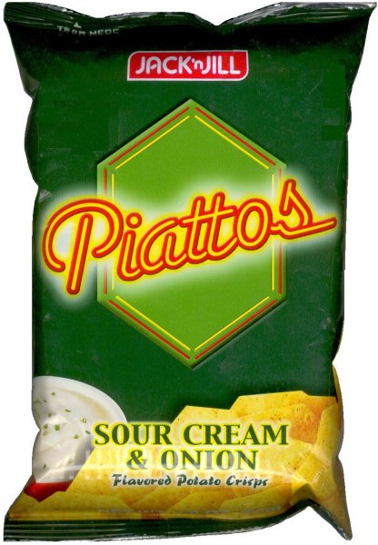 JACK'N JILL PIATTOS SOUR CREAM & ONION FLAVORED POTATO CRISPS (image for) JACK'N JILL PIATTOS SOUR CREAM & ONION FLAVORED POTATO CRISPS