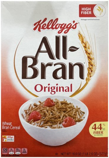 KELLOGG'S ALL BRAN ORIGINAL (image for) KELLOGG'S ALL BRAN ORIGINAL