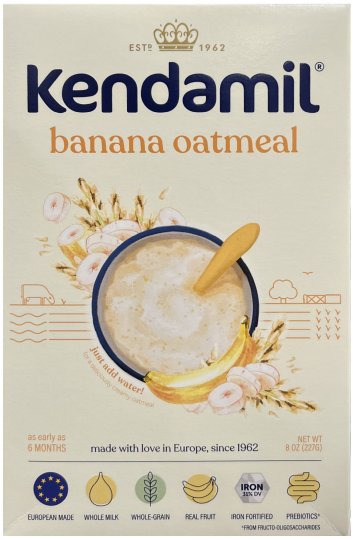 KENDAMIL BANANA OATMEAL (image for) KENDAMIL BANANA OATMEAL