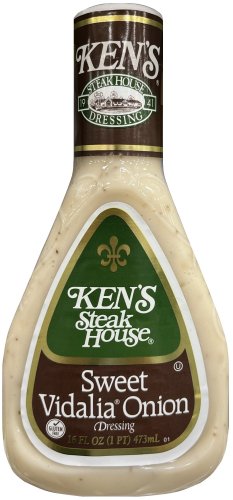 KEN'S STEAK HOUSE SWEET VIDALIA ONION DRESSING (image for) KEN'S STEAK HOUSE SWEET VIDALIA ONION DRESSING