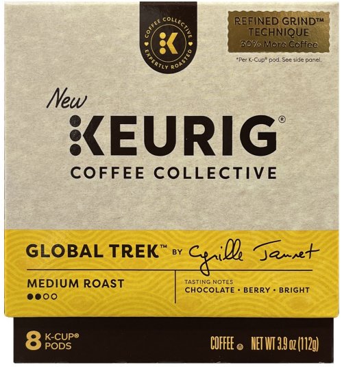 KEURIG COFFEE COLLECTIVE GLOBAL TREK MEDIUM ROAST K-CUP PODS (image for) KEURIG COFFEE COLLECTIVE GLOBAL TREK MEDIUM ROAST K-CUP PODS