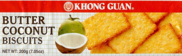 KHONG GUAN BUTTER COCONUT BISCUITS (image for) KHONG GUAN BUTTER COCONUT BISCUITS