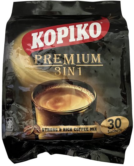 KOPIKO PREMIUM 3 IN 1 STRONG & RICH COFFEE MIX (image for) KOPIKO PREMIUM 3 IN 1 STRONG & RICH COFFEE MIX