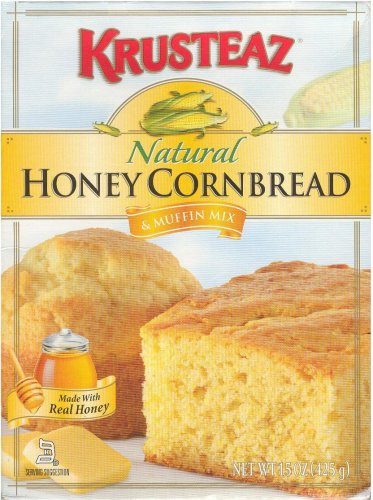 KRUSTEAZ HONEY CORNBREAD & MUFFIN MIX (image for) KRUSTEAZ HONEY CORNBREAD & MUFFIN MIX