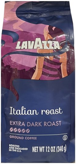 LAVAZZA ITALIAN EXTRA DARK ROAST GROUND COFFEE (image for) LAVAZZA ITALIAN EXTRA DARK ROAST GROUND COFFEE