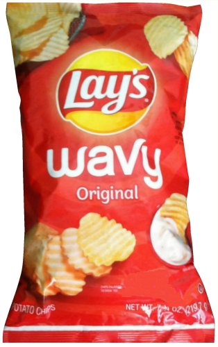 LAY'S WAVY ORIGINAL POTATO CHIPS (image for) LAY'S WAVY ORIGINAL POTATO CHIPS
