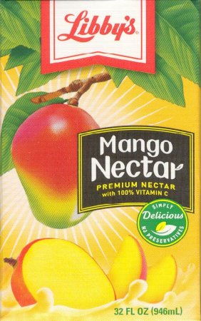 LIBBY'S MANGO NECTAR (image for) LIBBY'S MANGO NECTAR