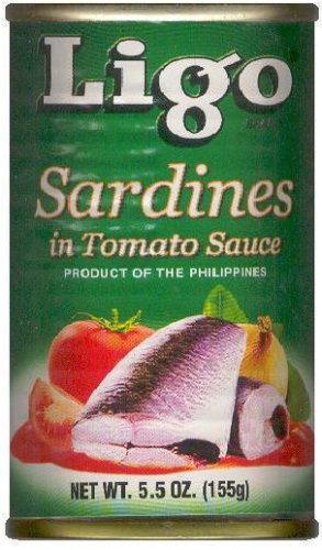 LIGO SARDINES IN TOMATO SAUCE (image for) LIGO SARDINES IN TOMATO SAUCE
