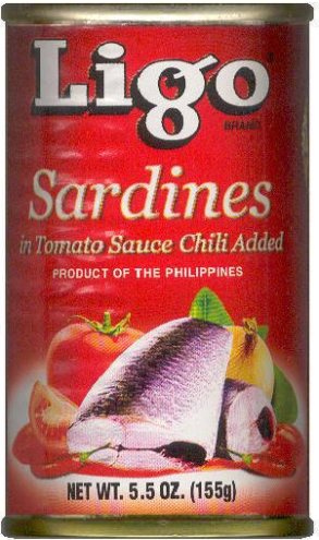 LIGO SARDINES IN TOMATO SAUCE CHILI ADDED (image for) LIGO SARDINES IN TOMATO SAUCE CHILI ADDED
