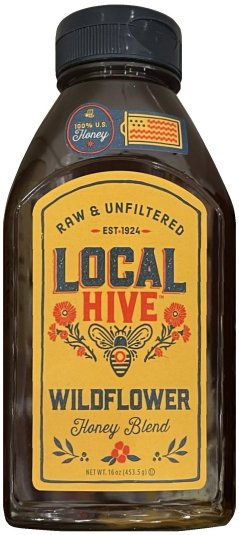 LOCAL HIVE WILDFLOWER HONEY BLEND (image for) LOCAL HIVE WILDFLOWER HONEY BLEND