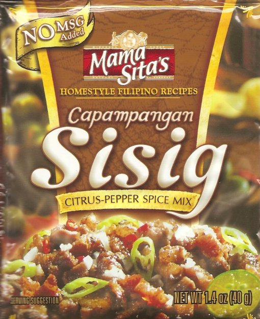 MAMA SITA'S CAPAMPANGAN SISIG CITRUS PEPPER SPICE MIX (image for) MAMA SITA'S CAPAMPANGAN SISIG CITRUS PEPPER SPICE MIX