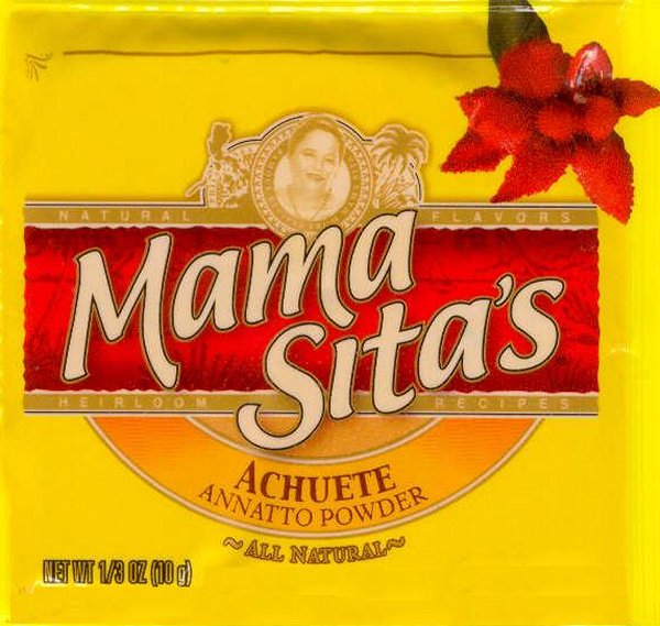 MAMA SITA'S ACHUETE ANNATTO POWDER (image for) MAMA SITA'S ACHUETE ANNATTO POWDER