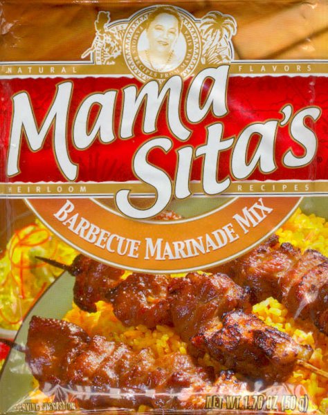 MAMA SITA'S BARBECUE MARINADE MIX (image for) MAMA SITA'S BARBECUE MARINADE MIX