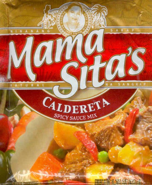 MAMA SITA'S CALDERETA SPICY SAUCE MIX (image for) MAMA SITA'S CALDERETA SPICY SAUCE MIX