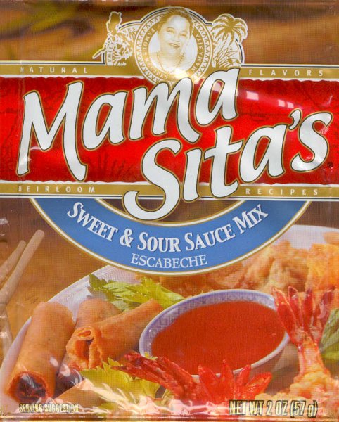 MAMA SITA'S SWEET & SOUR SAUCE MIX (image for) MAMA SITA'S SWEET & SOUR SAUCE MIX