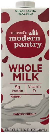 MARCEL'S MODERN PANTRY WHOLE MILK (image for) MARCEL'S MODERN PANTRY WHOLE MILK