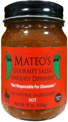 MATEO'S GOURMET SALSA HOT (image for) MATEO'S GOURMET SALSA HOT