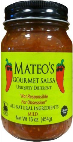 MATEO'S GOURMET SALSA MILD (image for) MATEO'S GOURMET SALSA MILD