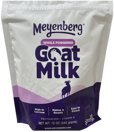 MEYENBERG WHOLE POWDERED GOAT MILK (image for) MEYENBERG WHOLE POWDERED GOAT MILK