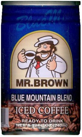 MR. BROWN ICED COFFEE BLUE MOUNTAIN BLEND (image for) MR. BROWN ICED COFFEE BLUE MOUNTAIN BLEND