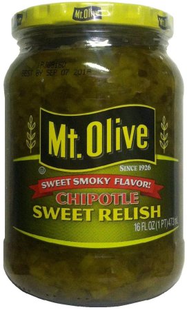 (image for) MT. OLIVE CHIPOTLE SWEET RELISH
