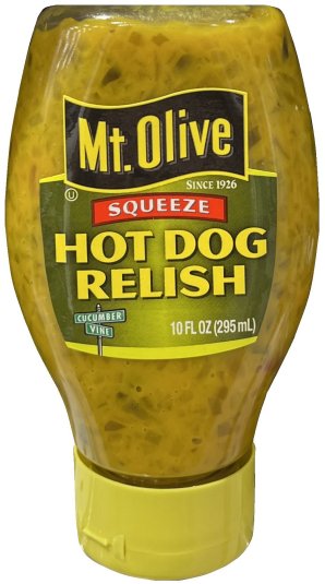 MT. OLIVE HOT DOG RELISH (image for) MT. OLIVE HOT DOG RELISH