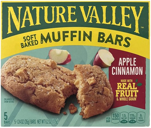 NATURE VALLEY SOFT BAKED MUFFIN BARS APPLE CINNAMON (image for) NATURE VALLEY SOFT BAKED MUFFIN BARS APPLE CINNAMON