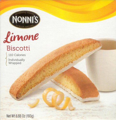 NONNI'S BISCOTTI LIMONE (image for) NONNI'S BISCOTTI LIMONE