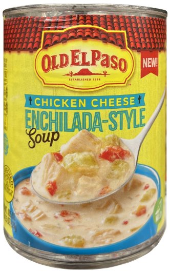 OLD EL PASO CHICKEN CHEESE ENCHILADA-STYLE SOUP (image for) OLD EL PASO CHICKEN CHEESE ENCHILADA-STYLE SOUP