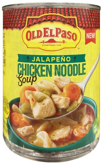 OLD EL PASO JALAPENO CHICKEN NOODLE SOUP (image for) OLD EL PASO JALAPENO CHICKEN NOODLE SOUP