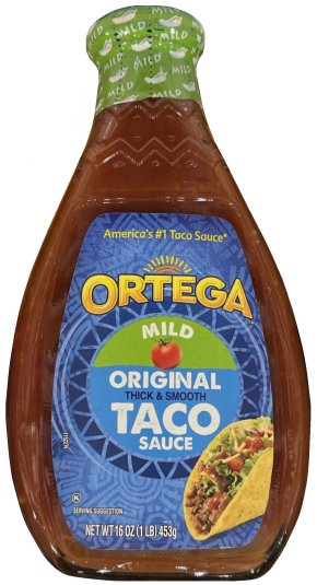 ORTEGA ORIGINAL TACO SAUCE MILD (image for) ORTEGA ORIGINAL TACO SAUCE MILD