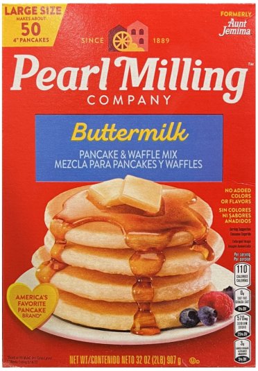 PEARL MILLING BUTTERMILK PANCAKE & WAFFLE MIX (image for) PEARL MILLING BUTTERMILK PANCAKE & WAFFLE MIX