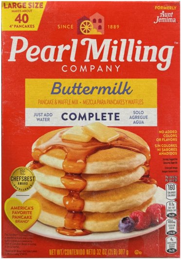 PEARL MILLING BUTTERMILK PANCAKE & WAFFLE MIX COMPLETE (image for) PEARL MILLING BUTTERMILK PANCAKE & WAFFLE MIX COMPLETE