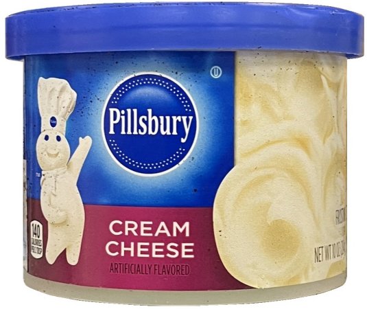 PILLSBURY CREAM CHEESE FROSTING (image for) PILLSBURY CREAM CHEESE FROSTING