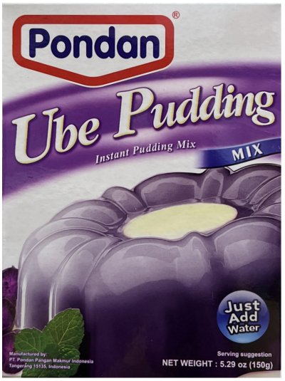 PONDAN UBE PUDDING MIX (image for) PONDAN UBE PUDDING MIX