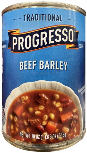 PROGRESSO TRADITIONAL BEEF BARLEY (image for) PROGRESSO TRADITIONAL BEEF BARLEY
