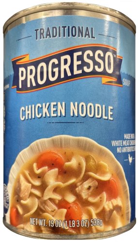 PROGRESSO TRADITIONAL CHICKEN NOODLE SOUP (image for) PROGRESSO TRADITIONAL CHICKEN NOODLE SOUP