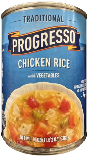 PROGRESSO TRADITIONAL CHICKEN RICE WITH VEGETABLES (image for) PROGRESSO TRADITIONAL CHICKEN RICE WITH VEGETABLES