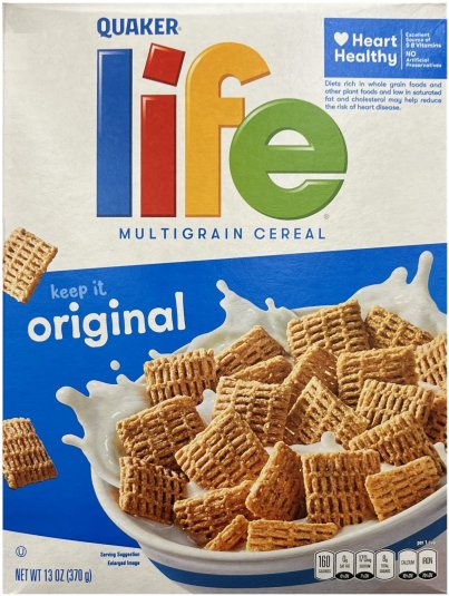 QUAKER LIFE MULTIGRAIN CEREAL ORIGINAL (image for) QUAKER LIFE MULTIGRAIN CEREAL ORIGINAL