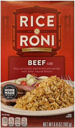 RICE A RONI BEEF (image for) RICE A RONI BEEF