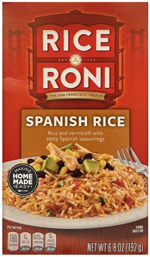 RICE A RONI SPANISH RICE (image for) RICE A RONI SPANISH RICE