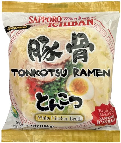 SAPPORO ICHIBAN TONKOTSU RAMEN (image for) SAPPORO ICHIBAN TONKOTSU RAMEN