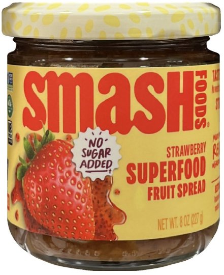 SMASH FOODS SUPERFOODS FRUIT SPREAD STRAWBERRY (image for) SMASH FOODS SUPERFOODS FRUIT SPREAD STRAWBERRY