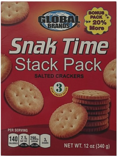 SNAK TIME STACK PACK SALTED CRACKERS (image for) SNAK TIME STACK PACK SALTED CRACKERS
