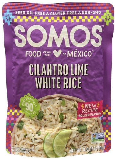 SOMOS CILANTRO LIME WHITE RICE (image for) SOMOS CILANTRO LIME WHITE RICE